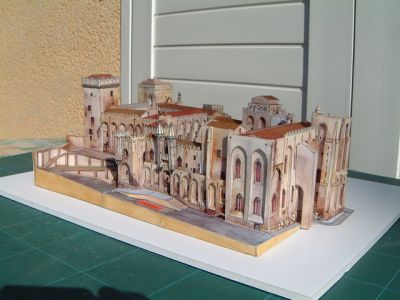 Palais des Papes
Edite au 1/300 et rÃ©alisÃ© au 1/600
