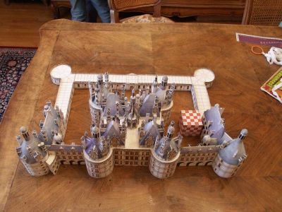 Chambord de l'Instant Durable avec son extension : la base et l'escalier de devant est encore Ã  faire.
