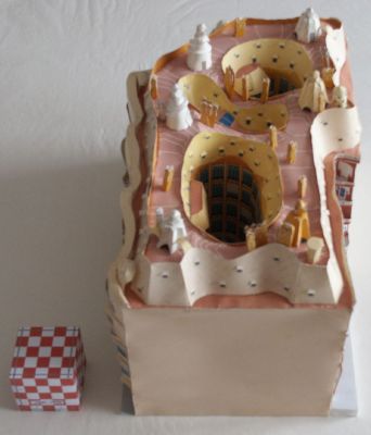 La casa Mila (ou encore La Pedrera)
Le toit est splendide et trÃ¨s difficile Ã  rÃ©aliser.
