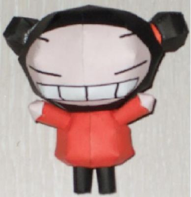 pucca (1/2)
petite pucca faite pour ma petite sÅ“ur ^^
c'est pas le modÃ¨le d'origine pour ceux qui le veulent pasque :
1. il est rÃ©trÃ©ci (me demander pas a combien de % ni rien ^^)
2. les cheveux sont beaucoup plus facile a faire c'est une sphÃ¨re en 1 partie a la place des 4 parties ^^
3. les mains sont des cÃ´nes aplatie
