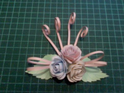 Composition de 3 roses
 de chez Canon (vue arriÃ¨re)
