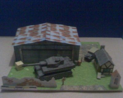Petit Diorama
Fait a partir de quelque trucs rÃ©cupÃ©rÃ©s par-ci par-lÃ 
