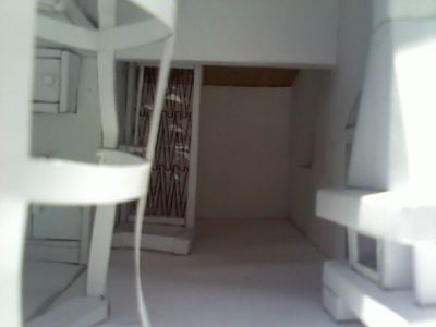 Maison, photo de la salle de bain
On appercoit la cabine de douche... Pas fini, j'ai pas encore trouver d'astuces pour les toilette & le lavabo
