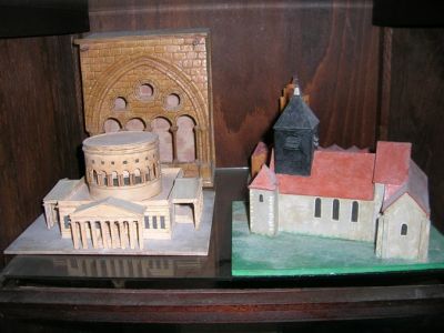 Diverses rÃ©alisations (Ã©glise, Rotonde de la Villette, cloÃ®tre d'Abbaye)
