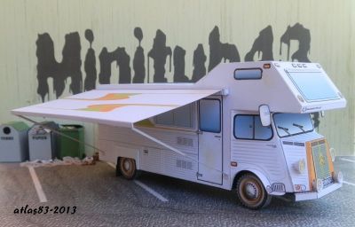 Type H Camping-car "rouge de Camille" restaurÃ© et modernisÃ©
C'est l'Ã©tÃ© : un camping-car s'impose
