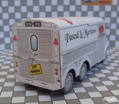 Type H 6 roues "mariage de Marianne et Pascal"
