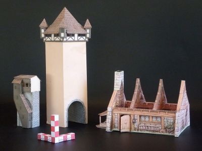 Tour, citywall et ferme
Warmaster
Hovel
