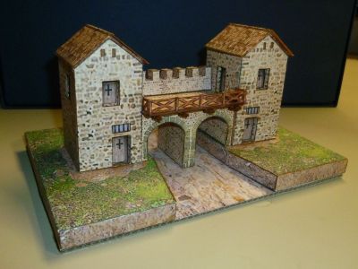 Le castrum roman de Porolissum en Roumanie, unn modèle de Mauther
