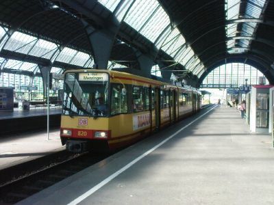 Stadtbahn Karlsruhe Tram Train Regiotram Type GT8-100c
