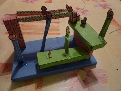 Diorama Super Mario Bros
Le modÃ¨le dont je suis le plus fier !
