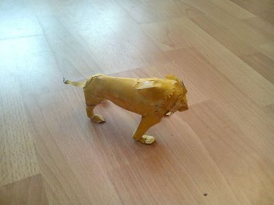 lion
rÃ©alisation avec enfant prÃ©sentant troubles du langage et de la sphÃ¨re praxique

