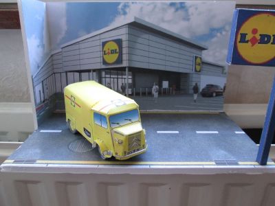 Diorama Lidl
