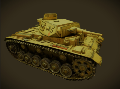Panzer IIIj
WoT 1/50
