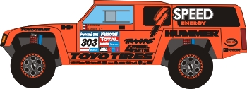 303 - Speed Hummer - ROBBY GORDON / ANDY GRIDER
