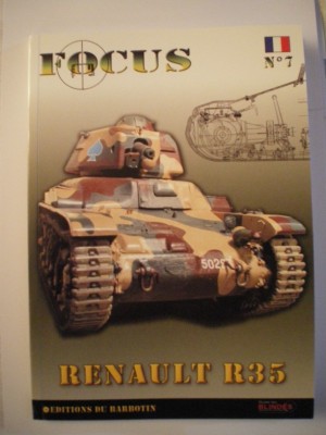 Collection Focus - Renault R35 - Edition du Barbotin - Prix : 9,95€