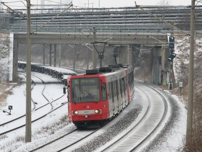 Passage dans la banlieue de Cologne (Godorf)