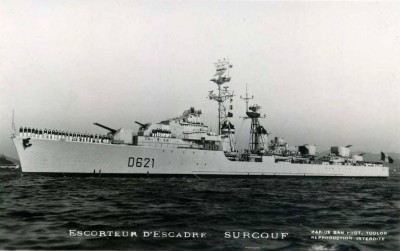 le Surcouf tel que construit