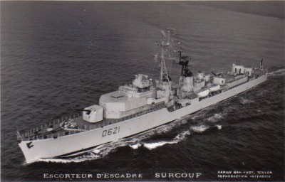 le Surcouf comme modernisé