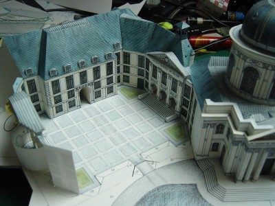 La cour intérieure