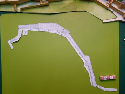 Les éléments de la rue du village