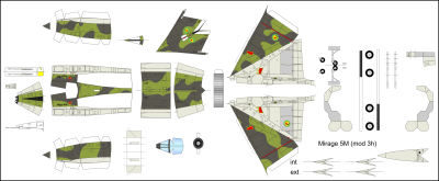 Mirage 5M (M pour Mobutu!), Zaïre