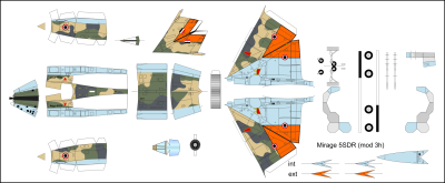 Mirage 5SDR, Egypte