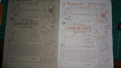 planche d'origine et planche nettoyée