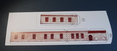 Les deux dernières parties du mur...