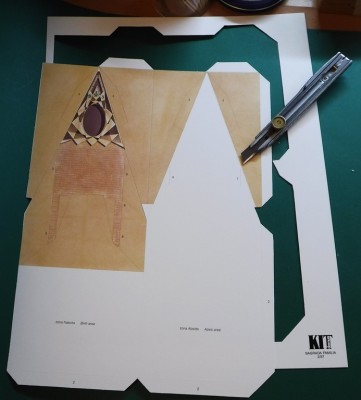 commence par le corps central… L