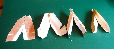 ...Préparer les pièces 3 et 4 ..