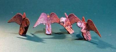 . Aigle, Lion, Taureau et Verseau ?