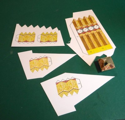 ... les éléments de la grande croix...