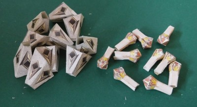 collées ensemble…