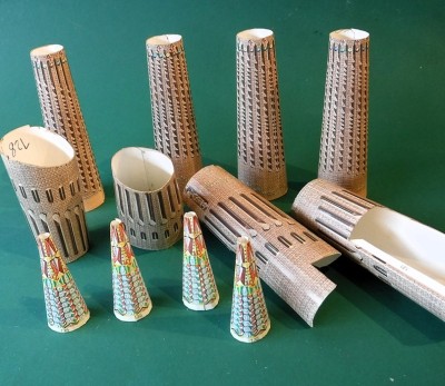 …coller d’abord les différents segments…