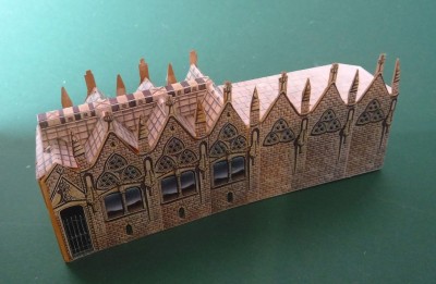 … et les toitures installées…