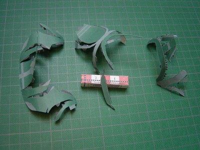 Les pièces pré pliées