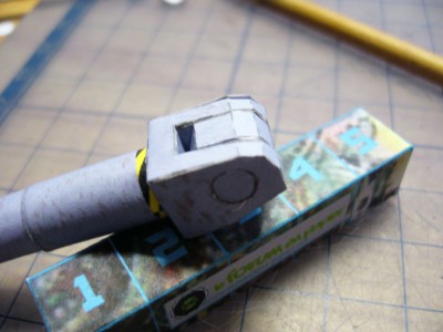 Montage du tenon sur la chape