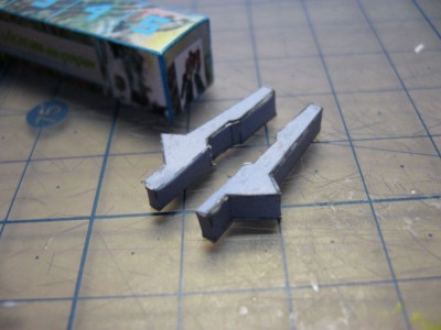 Les deux mors de la pince...