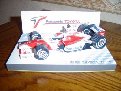 F1 Toyota tf 103 - Saison 2003
