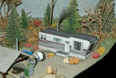 Camp de bucherons
Modele HO

