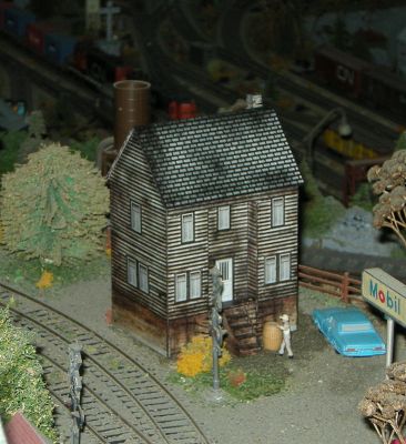 Vielle maison 
Modele ajustÃ© en HO
