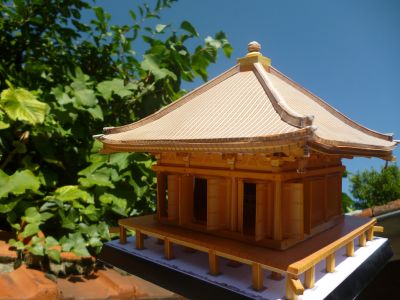 salle d'or du chuzon-ji, Japon

