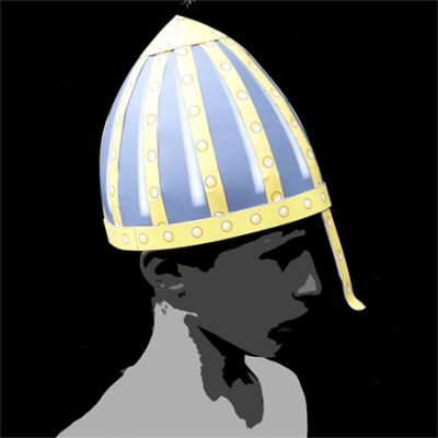 Casque du XIÂ° siÃ¨cle
Ce casque est Ã  tÃ©lÃ©charger dans "Nos maquettes Ã  tÃ©lÃ©charger", catÃ©gorie "Inclassables"
