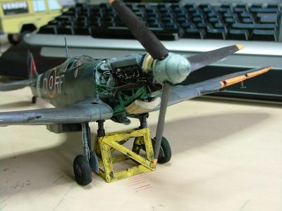 spitfire mkv "technical" halinsky
le support est identique Ã  une photo d'un spit en rÃ©paration
c'est du "scratch build"
