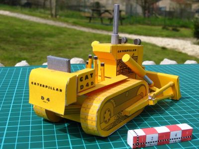 Bulldozer Cat
