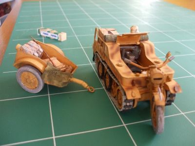 NSU Kettenkrad sd.kfz 2  -MODELIK-
