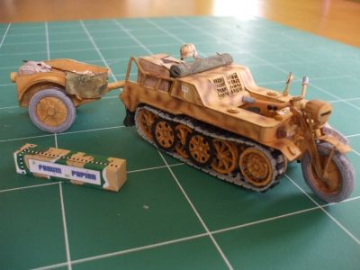 NSU Kettenkrad sd.kfz 2  -MODELIK-
