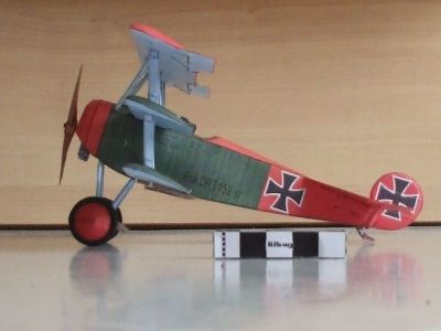 fokker dr1 maly modelarz
