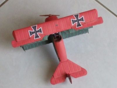 fokker dr1 maly modelarz
