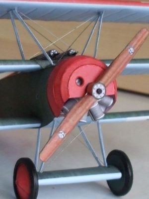 fokker dr1 maly modelarz
